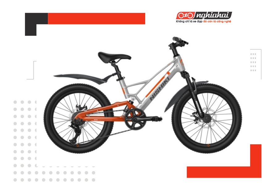 Xe đạp trẻ em Nishiki Begin 22 inches