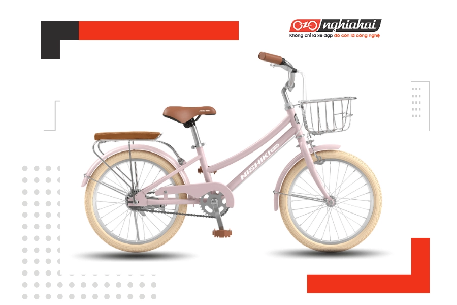 Xe đạp trẻ em Nishiki Helen 20 inches